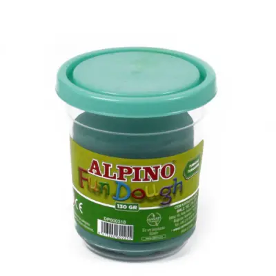 Alpino Tek Renk Oyun Hamuru 130 Gr. - Turkuaz